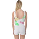 Bird Lover T- Shirtbird T- Shirt (26) One Piece Boyleg Swimsuit View2