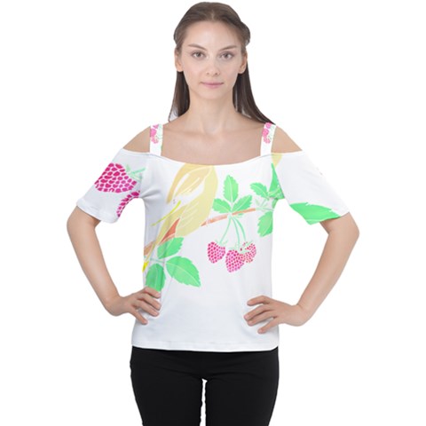 Bird Lover T- Shirtbird T- Shirt (26) Cutout Shoulder Tee by maxcute