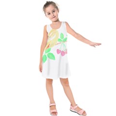 Bird Lover T- Shirtbird T- Shirt (26) Kids  Sleeveless Dress by maxcute