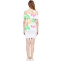 Bird Lover T- Shirtbird T- Shirt (26) Shoulder Frill Bodycon Summer Dress View2