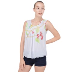 Bird Lover T- Shirtbird T- Shirt (28) Bubble Hem Chiffon Tank Top by maxcute