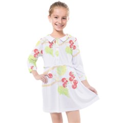 Bird Lover T- Shirtbird T- Shirt (28) Kids  Quarter Sleeve Shirt Dress by maxcute