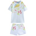 Bird Lover T- Shirtbird T- Shirt (28) Kids  Swim Tee and Shorts Set View1