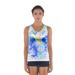 Bird Lover T- Shirtbird T- Shirt (3) Sport Tank Top  by maxcute