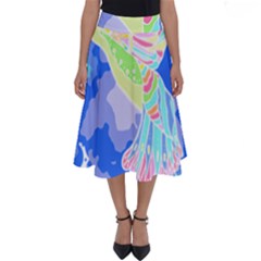 Bird Lover T- Shirtbird T- Shirt (3) Perfect Length Midi Skirt by maxcute