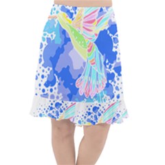 Bird Lover T- Shirtbird T- Shirt (3) Fishtail Chiffon Skirt by maxcute