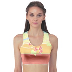 Bird Lover T- Shirtbird T- Shirt (30) Sports Bra by maxcute