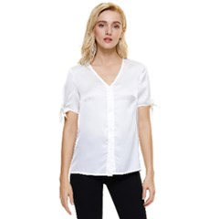 Bird Lover T- Shirtbird T- Shirt (31) Bow Sleeve Button Up Top