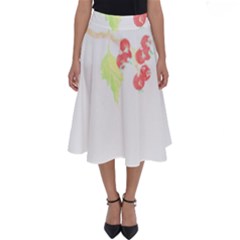 Bird Lover T- Shirtbird T- Shirt (32) Perfect Length Midi Skirt by maxcute