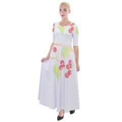 Bird Lover T- Shirtbird T- Shirt (32) Half Sleeves Maxi Dress by maxcute