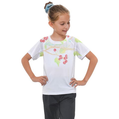 Bird Lover T- Shirtbird T- Shirt (32) Kids  Mesh Piece Tee by maxcute