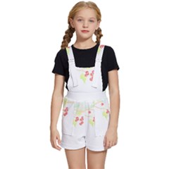 Bird Lover T- Shirtbird T- Shirt (32) Kids  Short Overalls by maxcute