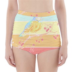 Bird Lover T- Shirtbird T- Shirt (34) High-waisted Bikini Bottoms by maxcute