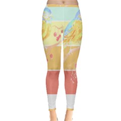 Bird Lover T- Shirtbird T- Shirt (34) Inside Out Leggings by maxcute