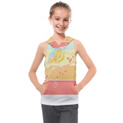 Bird Lover T- Shirtbird T- Shirt (34) Kids  Sleeveless Hoodie by maxcute