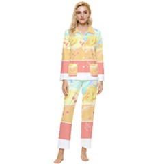 Bird Lover T- Shirtbird T- Shirt (34) Womens  Long Sleeve Velvet Pocket Pajamas Set