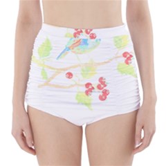 Bird Lover T- Shirtbird T- Shirt (35) High-waisted Bikini Bottoms by maxcute