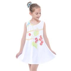 Bird Lover T- Shirtbird T- Shirt (35) Kids  Summer Dress by maxcute