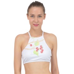 Bird Lover T- Shirtbird T- Shirt (35) Racer Front Bikini Top by maxcute