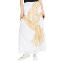 Bird Lover T- Shirtbird T- Shirt (36) Maxi Chiffon Skirt by maxcute