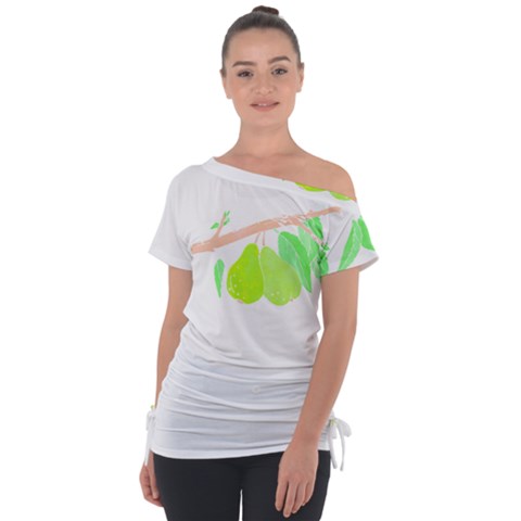 Bird Lover T- Shirtbird T- Shirt (37) Off Shoulder Tie-up Tee by maxcute