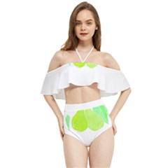 Bird Lover T- Shirtbird T- Shirt (37) Halter Flowy Bikini Set  by maxcute