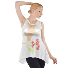 Bird Lover T- Shirtbird T- Shirt (38) Side Drop Tank Tunic by maxcute