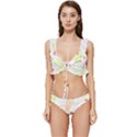 Bird Lover T- Shirtbird T- Shirt (38) Low Cut Ruffle Edge Bikini Set View1