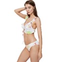 Bird Lover T- Shirtbird T- Shirt (38) Low Cut Ruffle Edge Bikini Set View2