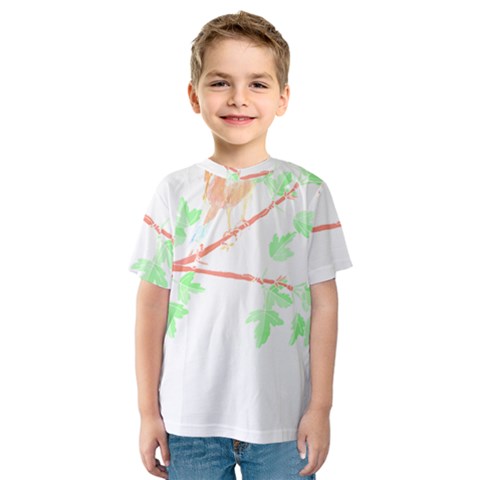 Bird Lover T- Shirtbird T- Shirt (4) Kids  Sport Mesh Tee by maxcute