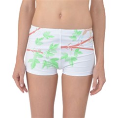 Bird Lover T- Shirtbird T- Shirt (4) Reversible Boyleg Bikini Bottoms by maxcute