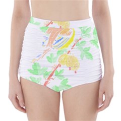 Bird Lover T- Shirtbird T- Shirt (5) High-waisted Bikini Bottoms by maxcute