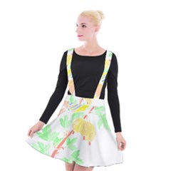 Bird Lover T- Shirtbird T- Shirt (5) Suspender Skater Skirt by maxcute