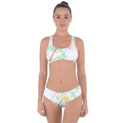 Bird Lover T- Shirtbird T- Shirt (5) Criss Cross Bikini Set by maxcute