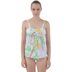 Bird Lover T- Shirtbird T- Shirt (5) Twist Front Tankini Set by maxcute