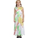 Bird Lover T- Shirtbird T- Shirt (5) Kids  Satin Sleeveless Maxi Dress View1