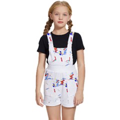 Bird Lover T- Shirtbird T- Shirt (7) Kids  Short Overalls by maxcute