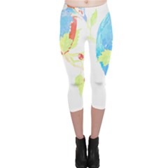 Bird Lover T- Shirtbird T- Shirt (9) Capri Leggings  by maxcute