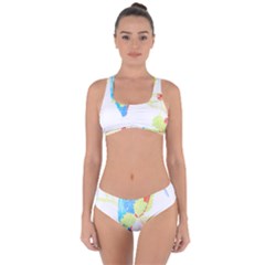 Bird Lover T- Shirtbird T- Shirt (9) Criss Cross Bikini Set by maxcute