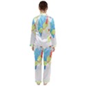 Bird Lover T- Shirtbird T- Shirt (9) Women s Long Sleeve Satin Pajamas Set	 View2