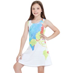 Bird Lover T- Shirtbird T- Shirt (9) Kids  Lightweight Sleeveless Dress by maxcute