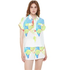 Bird Lover T- Shirtbird T- Shirt (9) Chiffon Lounge Set by maxcute