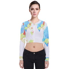 Bird Lover T- Shirtbird T- Shirt (9) Long Sleeve Zip Up Bomber Jacket by maxcute