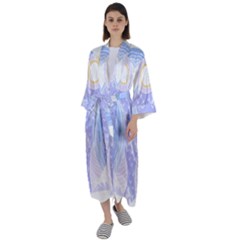 Bird Lovers T- Shirtbird T- Shirt Maxi Satin Kimono by maxcute