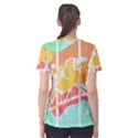 Birds Illustration T- Shirtbird T- Shirt (4) Women s Sport Mesh Tee View2