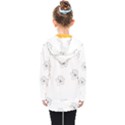 Black And White Pattern T- Shirt Black And White Pattern 11 Kids  Double Breasted Button Coat View2