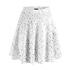 Black And White Pattern T- Shirt Black And White Pattern 14 High Waist Skirt by maxcute