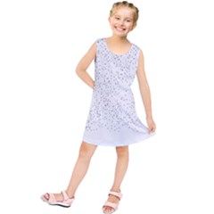 Black And White Pattern T- Shirt Black And White Pattern 14 Kids  Tunic Dress by maxcute