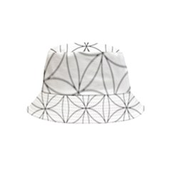 Black And White Pattern T- Shirt Black And White Pattern 2 Inside Out Bucket Hat (kids) by maxcute