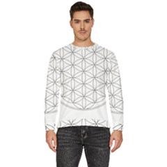 Black And White Pattern T- Shirt Black And White Pattern 2 Men s Fleece Sweatshirt